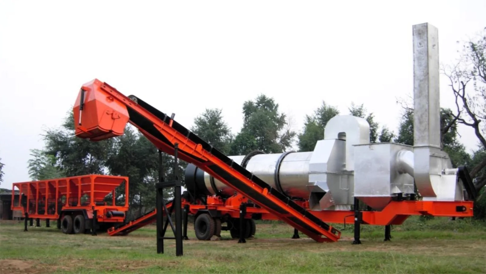 Mobile Drum Mix Plant