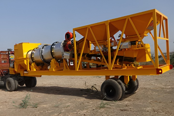 Mobile Asphalt Hot Mixing Plant